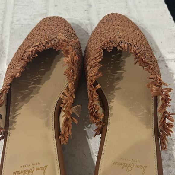 Sam Edelman Women's Reeta Mule Brown Open Weave Fringe Tassel Size 8 - Picture 8 of 12